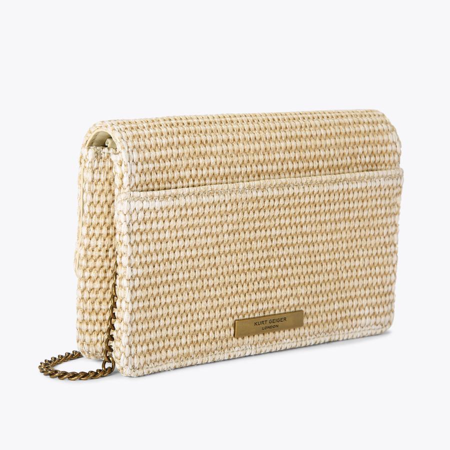 EXTRA MINI SHOREDITCH Woven Cross Body Purse by KURT GEIGER LONDON