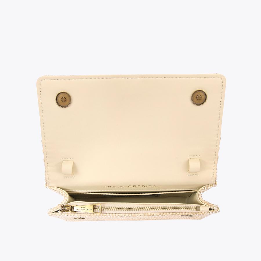 EXTRA MINI SHOREDITCH Woven Cross Body Purse by KURT GEIGER LONDON