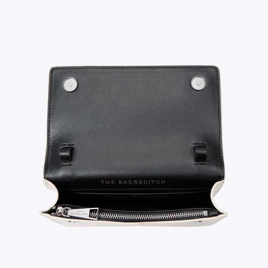EXTRA MINI SHOREDITCH Bone Cross Body Purse by KURT GEIGER LONDON