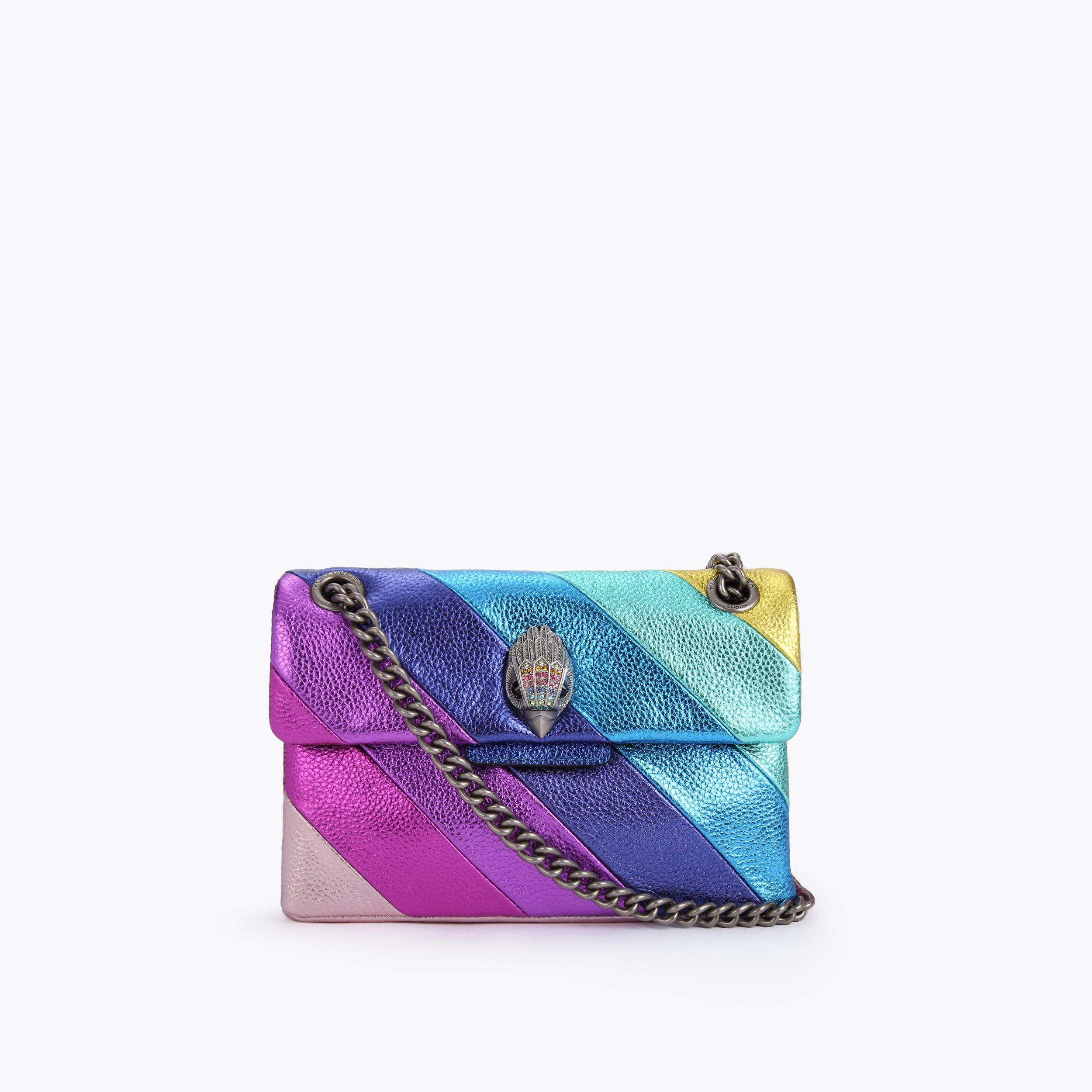 Mini Leather Kensington Bag - multi-colored