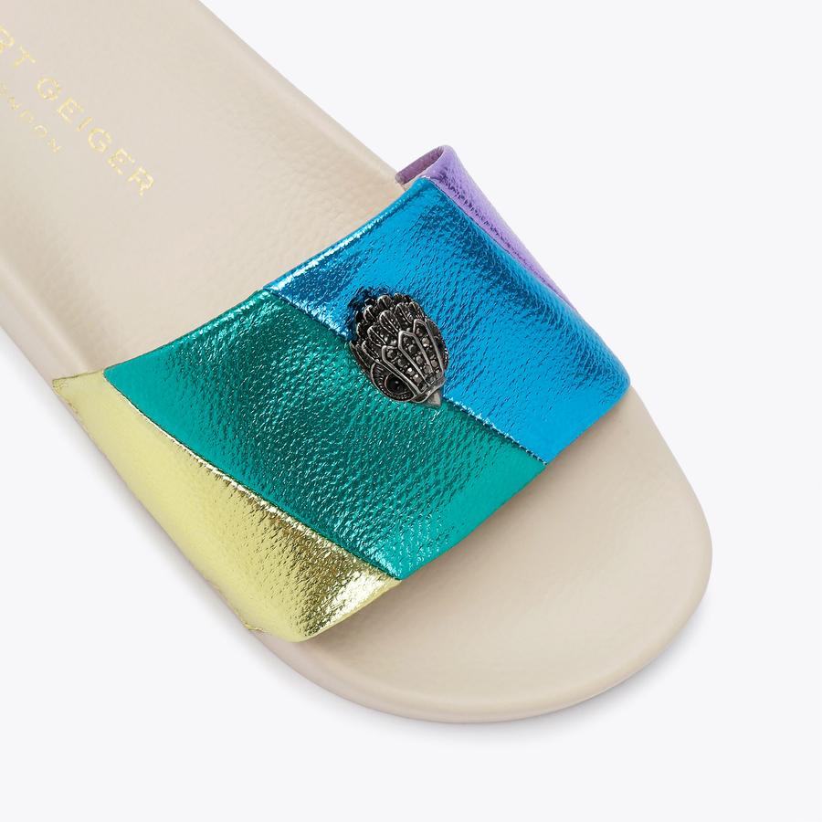 MEENA EAGLE Pastel Slip On Sandal by KURT GEIGER LONDON