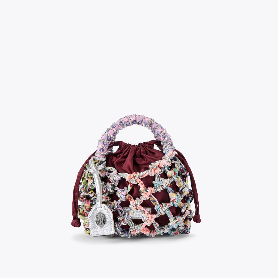 Small Macrame Crystal Bag
