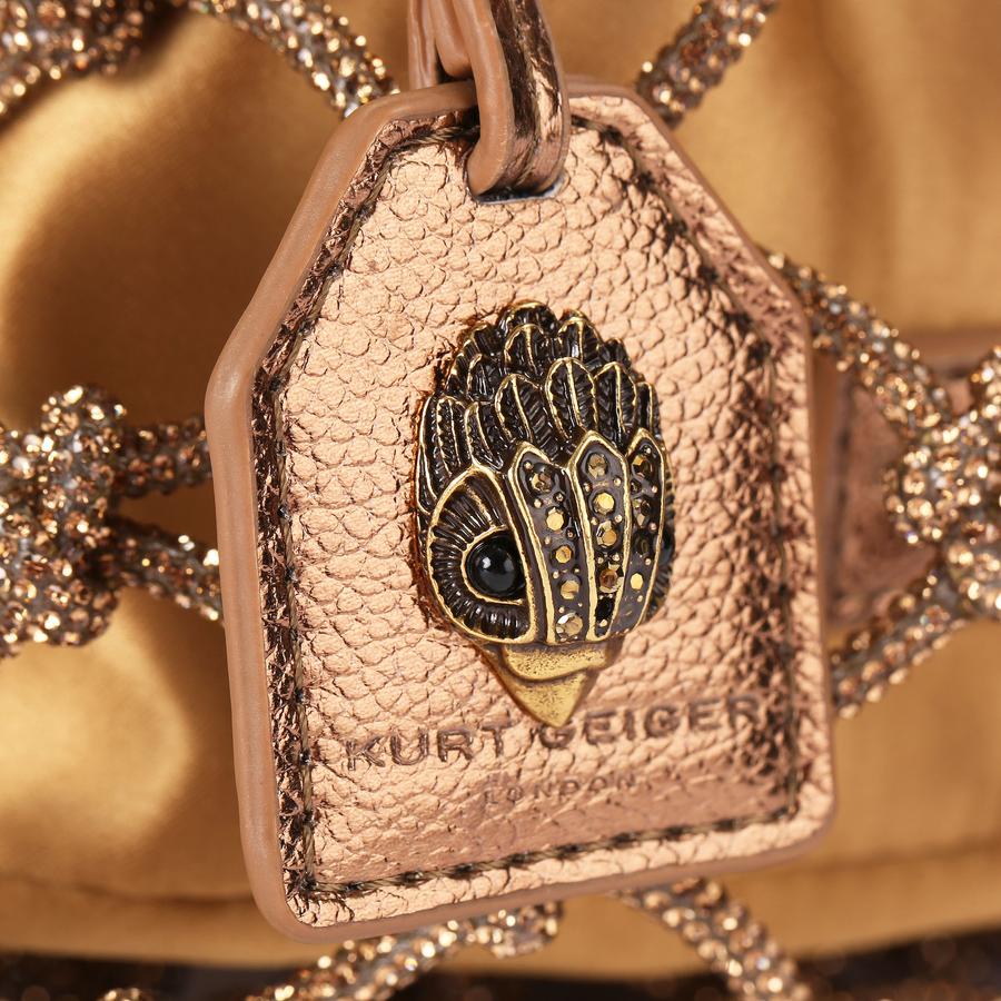 Macramé Crystal Bag Necklace Macramé Crystal Bag Necklace