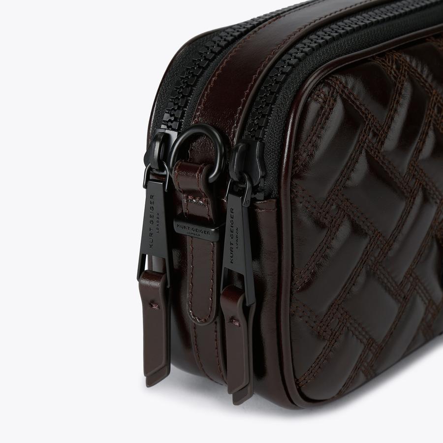 苺(2) 2ZIP KENSINGTON CAMERA Lambskin Leather Kensington Camera Bag by