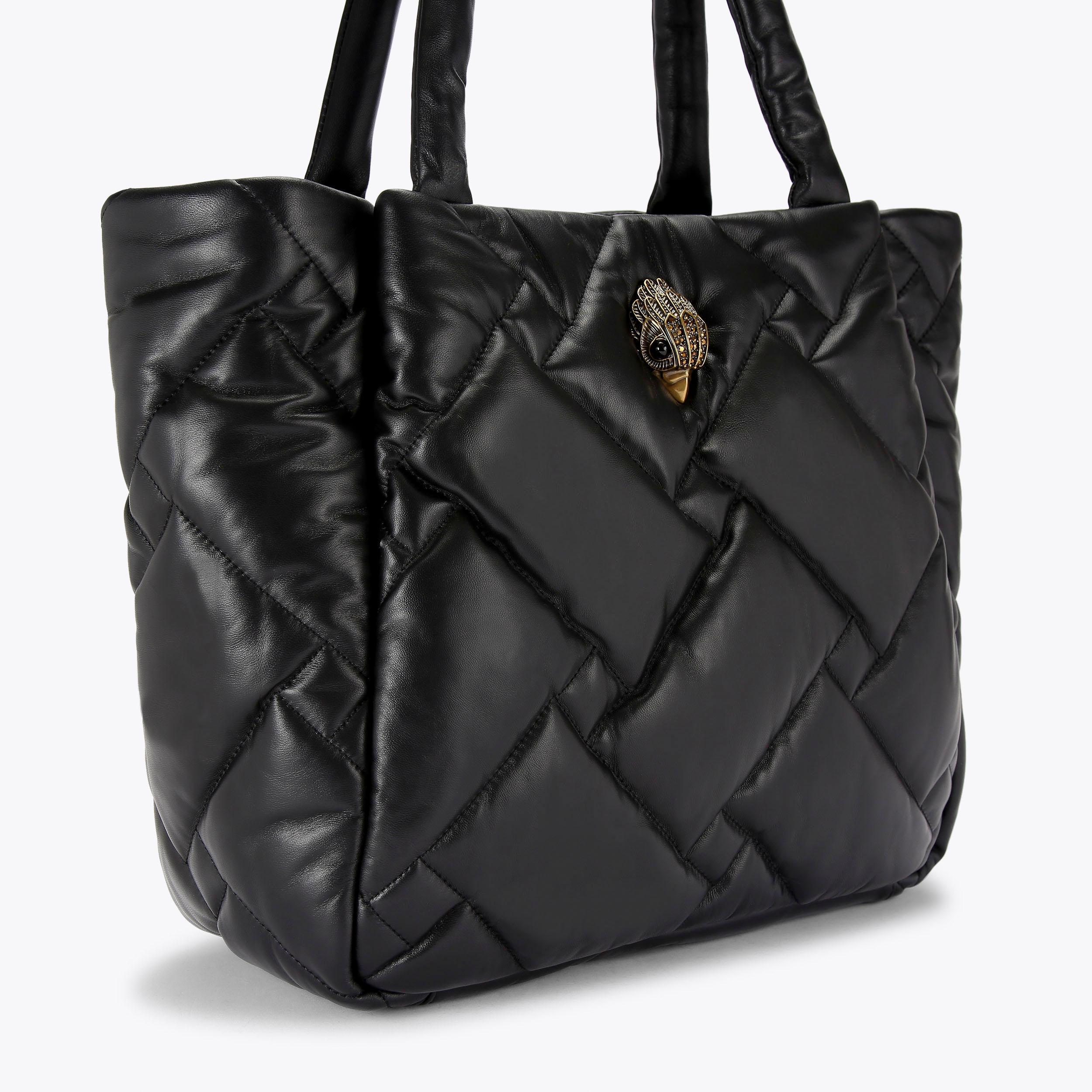 Sac Tote Victoria's Secret PINK - Grand Modèle, Noir Et Blanc Avec Nœud Graphique - Neuf Avec Étiquettes