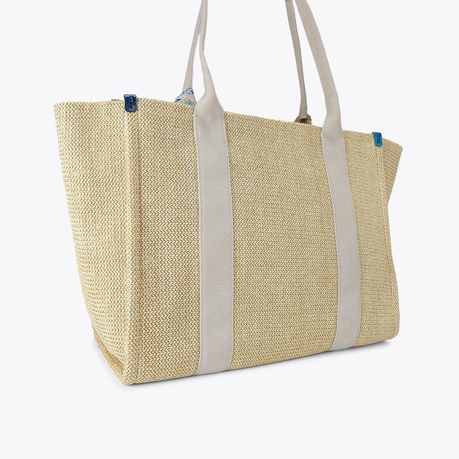 Southbank Large Shopper Bag | Woven Tote | Kurt Geiger