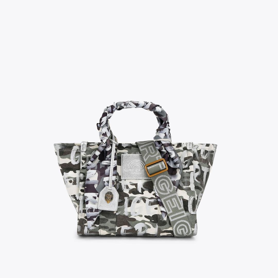 SOUTHBANK SM SHOPPER Green Camouflage Shopper Bag by Kurt Geiger London — Kurt Geiger London