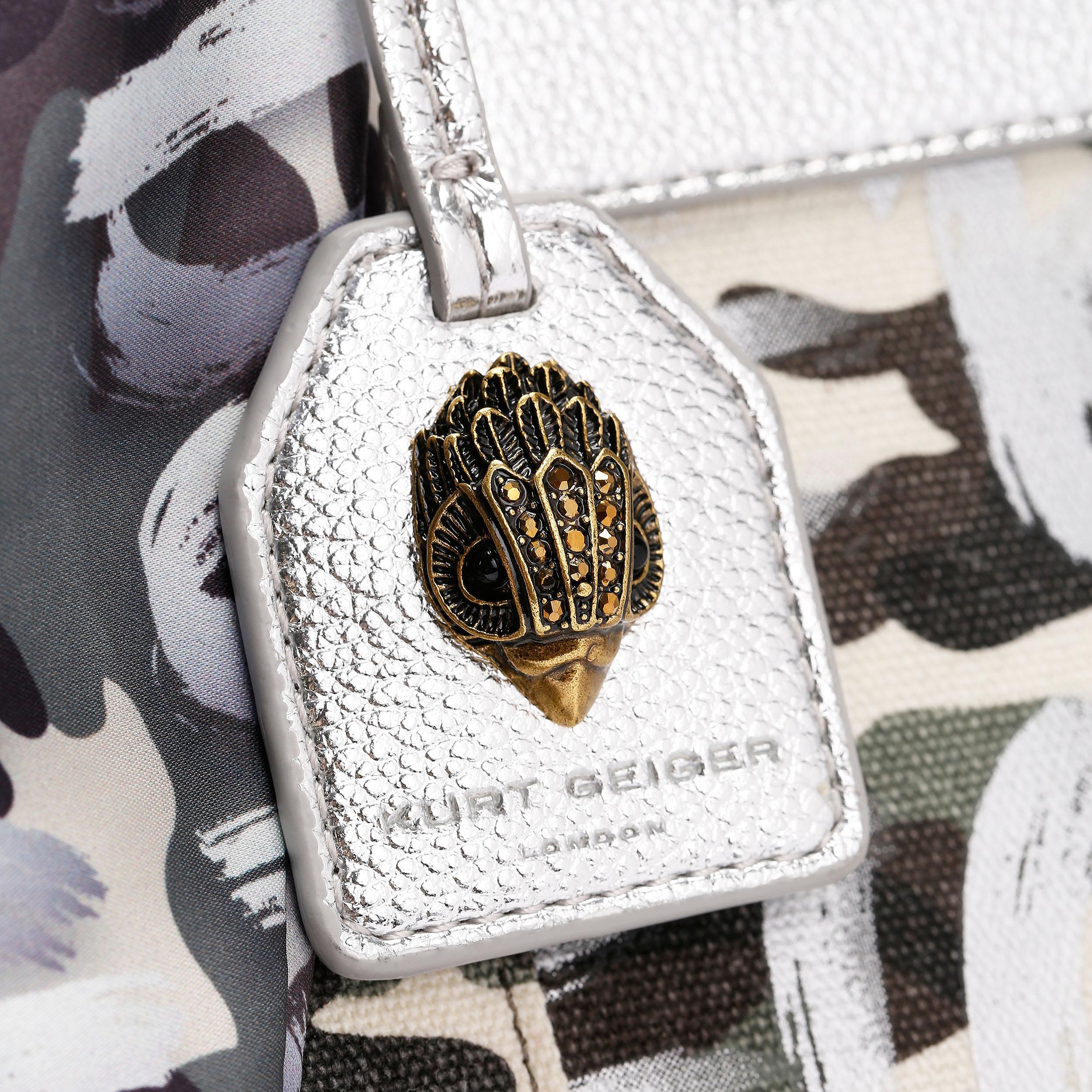SOUTHBANK SM SHOPPER Green Camouflage Shopper Bag by Kurt Geiger