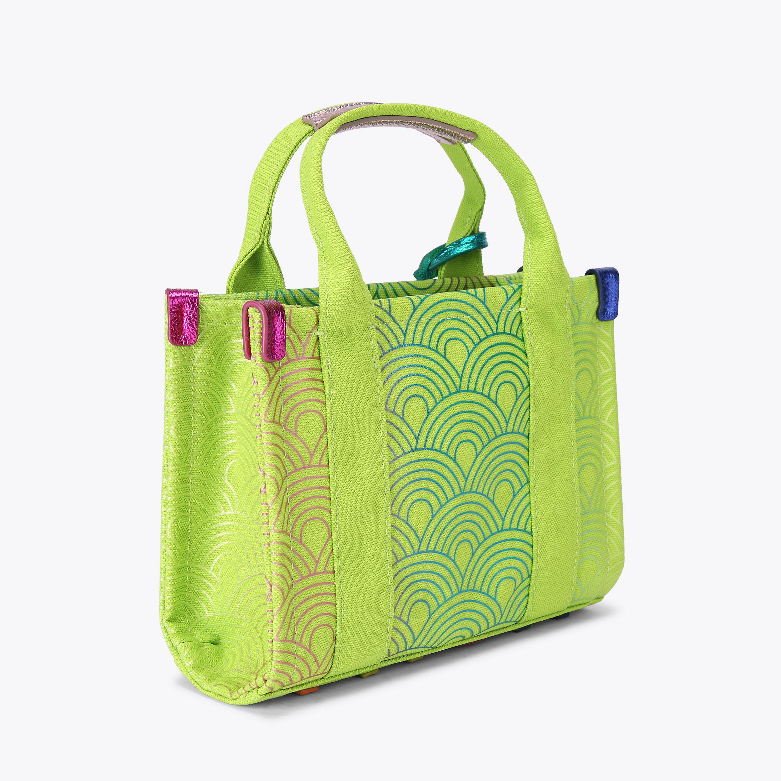 XS SOUTHBANK TOTE Lime Tote by KURT GEIGER LONDON