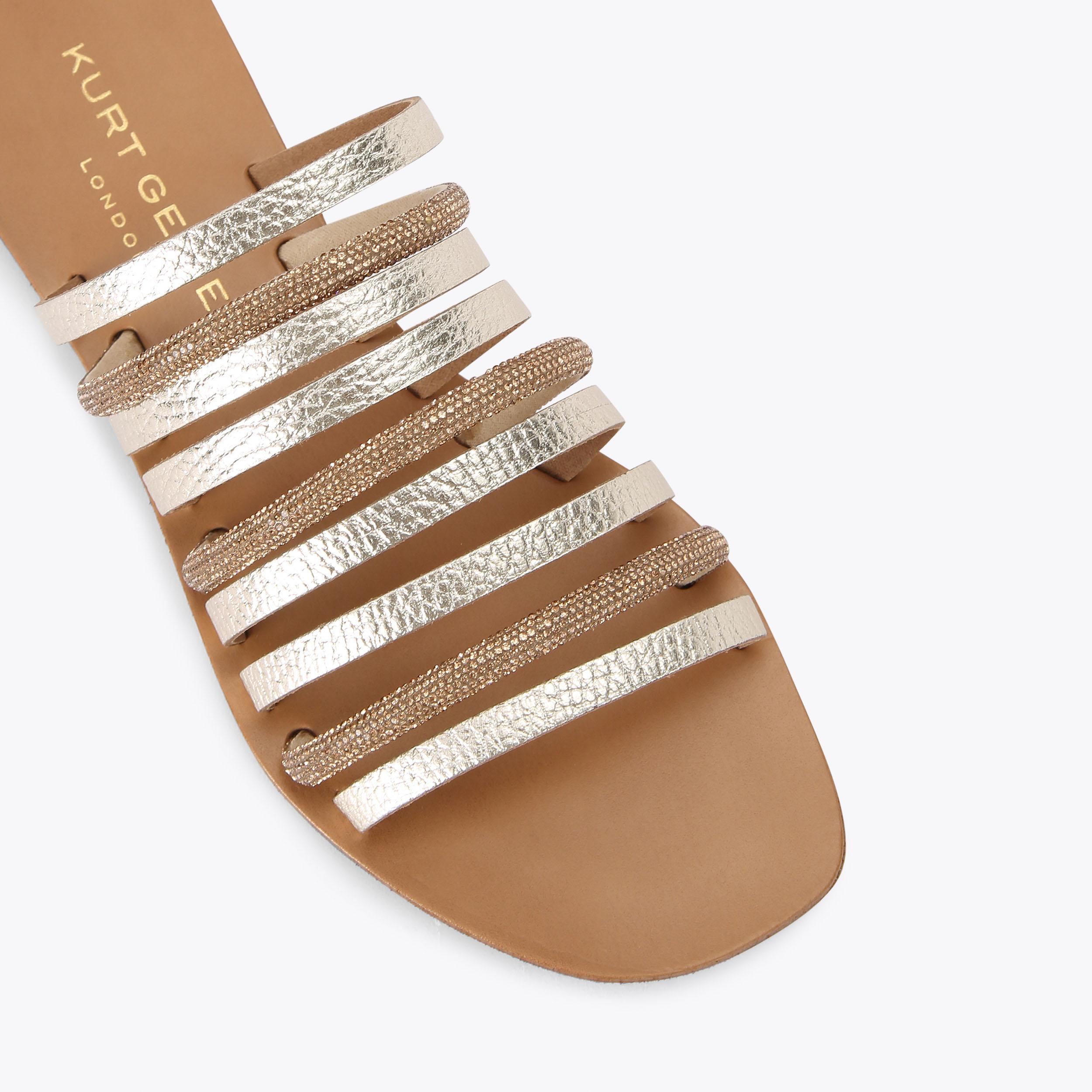 DAISY FLAT SANDAL Slip On Sandals by KURT GEIGER LONDON