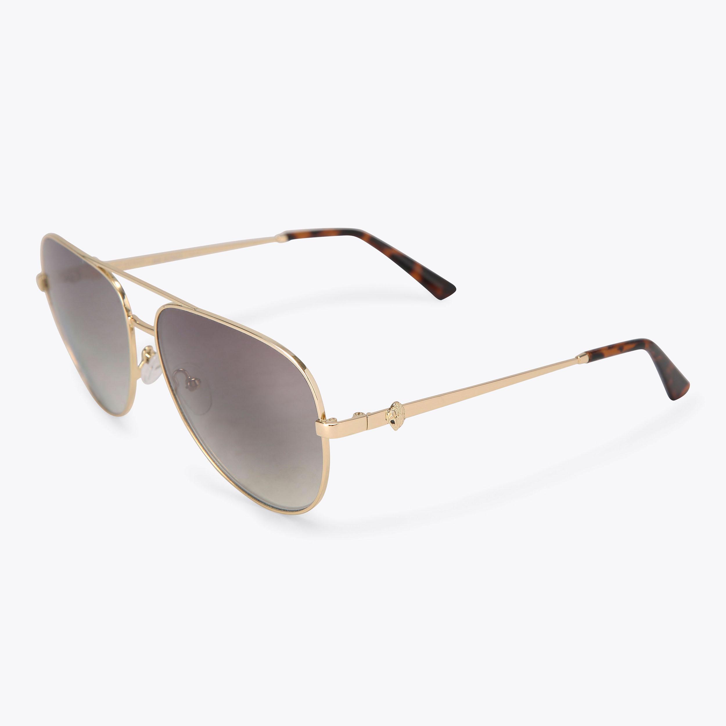 SHOREDITCH AVIATOR brown sunglasses by KURT GEIGER LONDON display picture 3