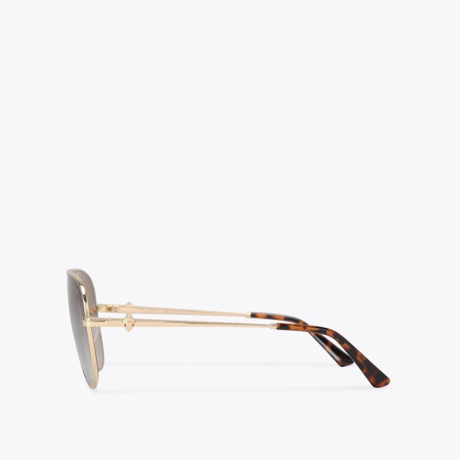 SHOREDITCH AVIATOR brown sunglasses by KURT GEIGER LONDON