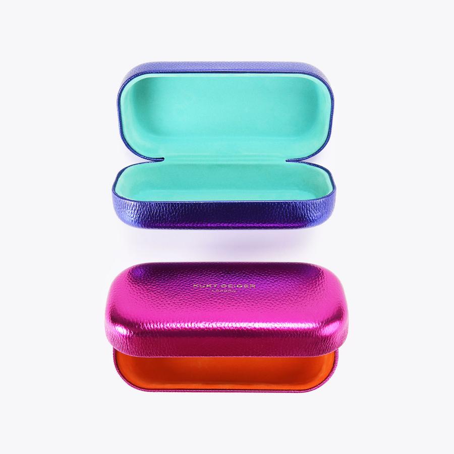 SHOREDITCH RECTANGLE C Bone Crystal Sunglasses by KURT
