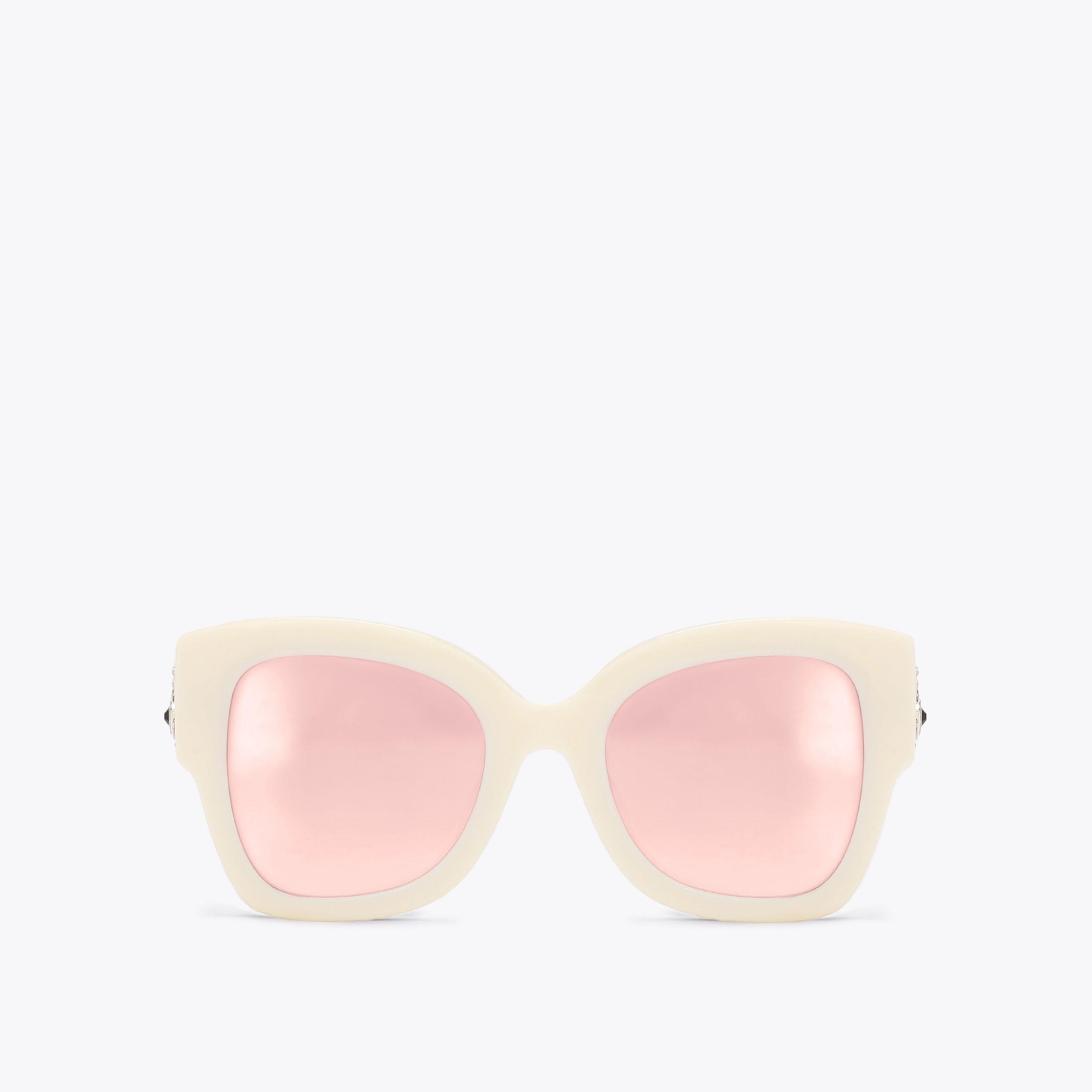 EYE SQ BUTTERFLY Tortoiseshell Sunglasses by KURT GEIGER LONDON EYE SQ BUTTERFLY Tortoiseshell Sunglasses by KURT GEIGER LONDON