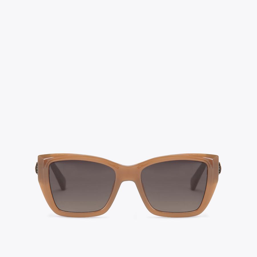 KENSINGTON RECTANGLE Brown Sunglasses by KURT GEIGER LONDON display picture 2