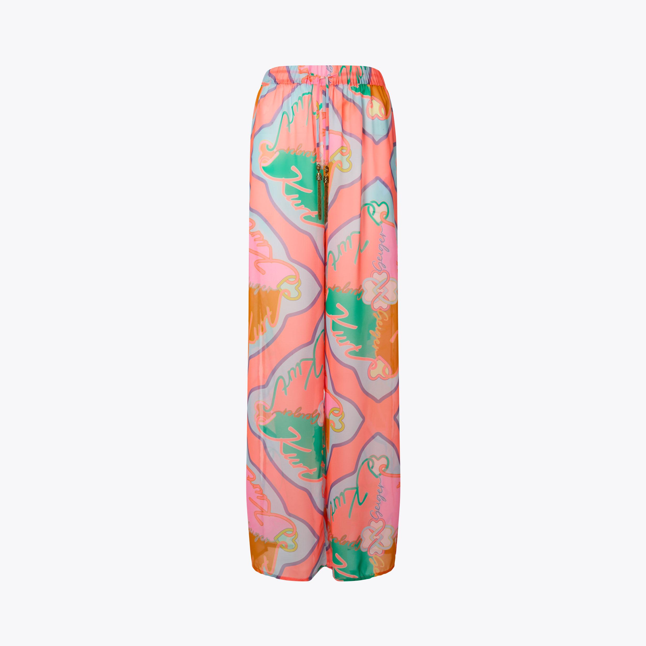 RESORT TROUSERS Rainbow Stripe Trousers by KURT GEIGER LONDON