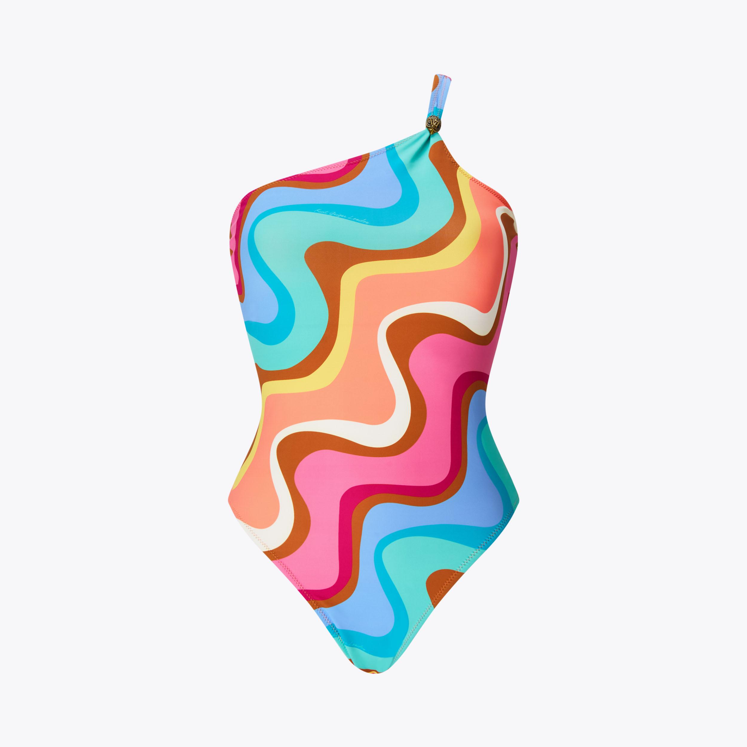 KENSINGTON KAFTAN Rainbow Swirl Kaftan by KURT GEIGER LONDON