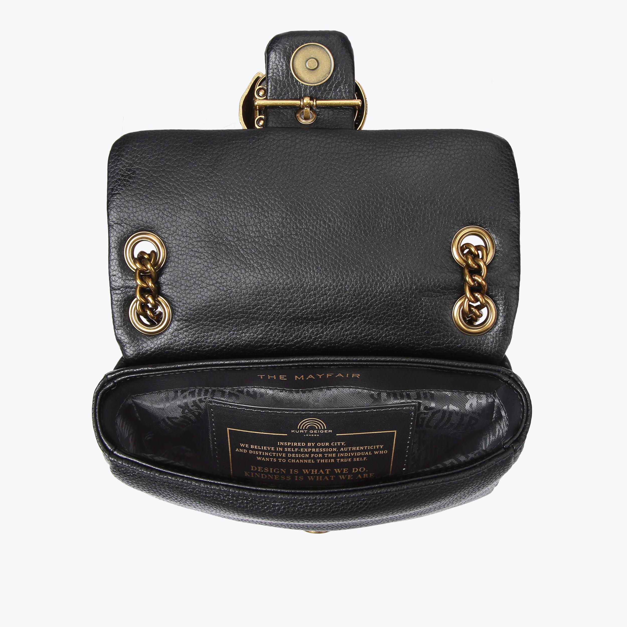 ショルダーバッグ・ポシェット Chelsea Square Leather Minimal Bag Black NWT TORY BURCH CHELSEA Mini Bag Shoulder Crossbody Leather