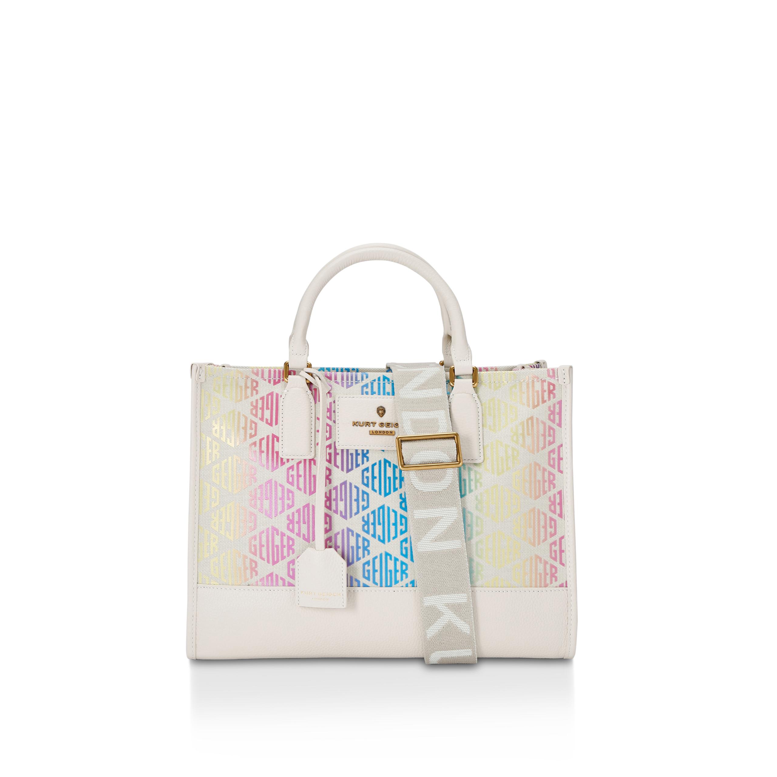 KGL CHISWICK TOTE White Tote Bag by Kurt Geiger London