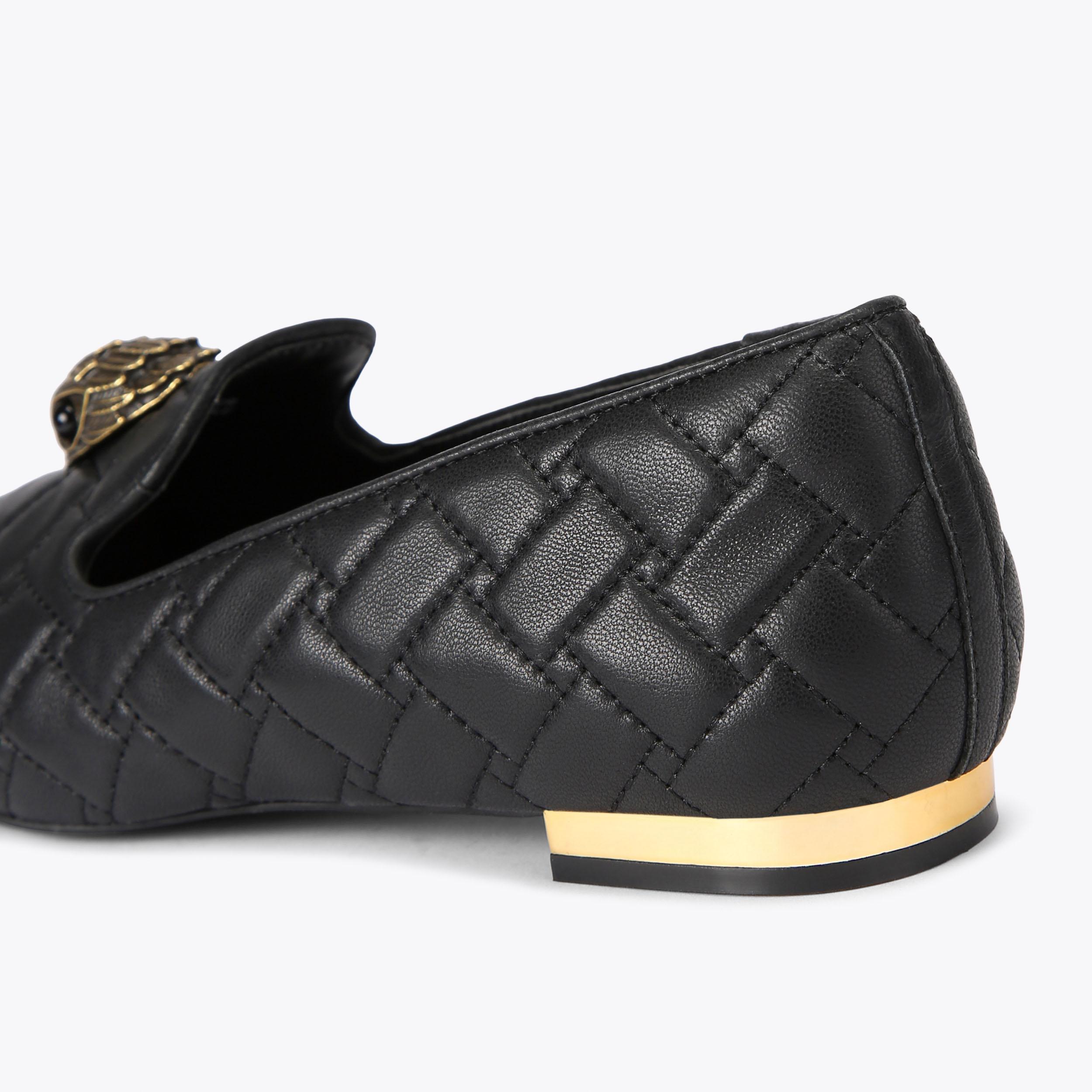 Kurt geiger patent fashion loafers