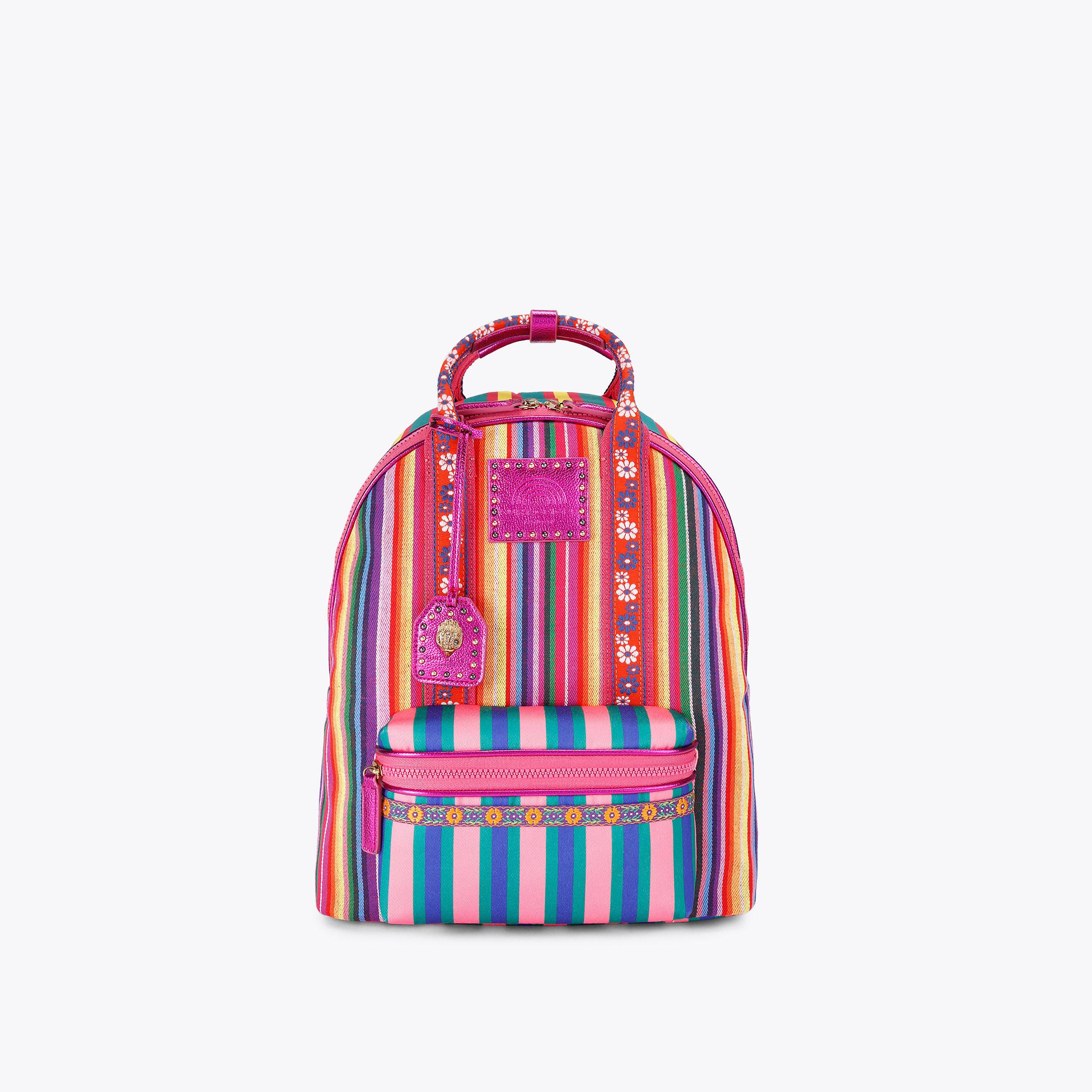 SOUTHBANK LG BACKPACK Striped Canvas Backpack by KURT GEIGER 