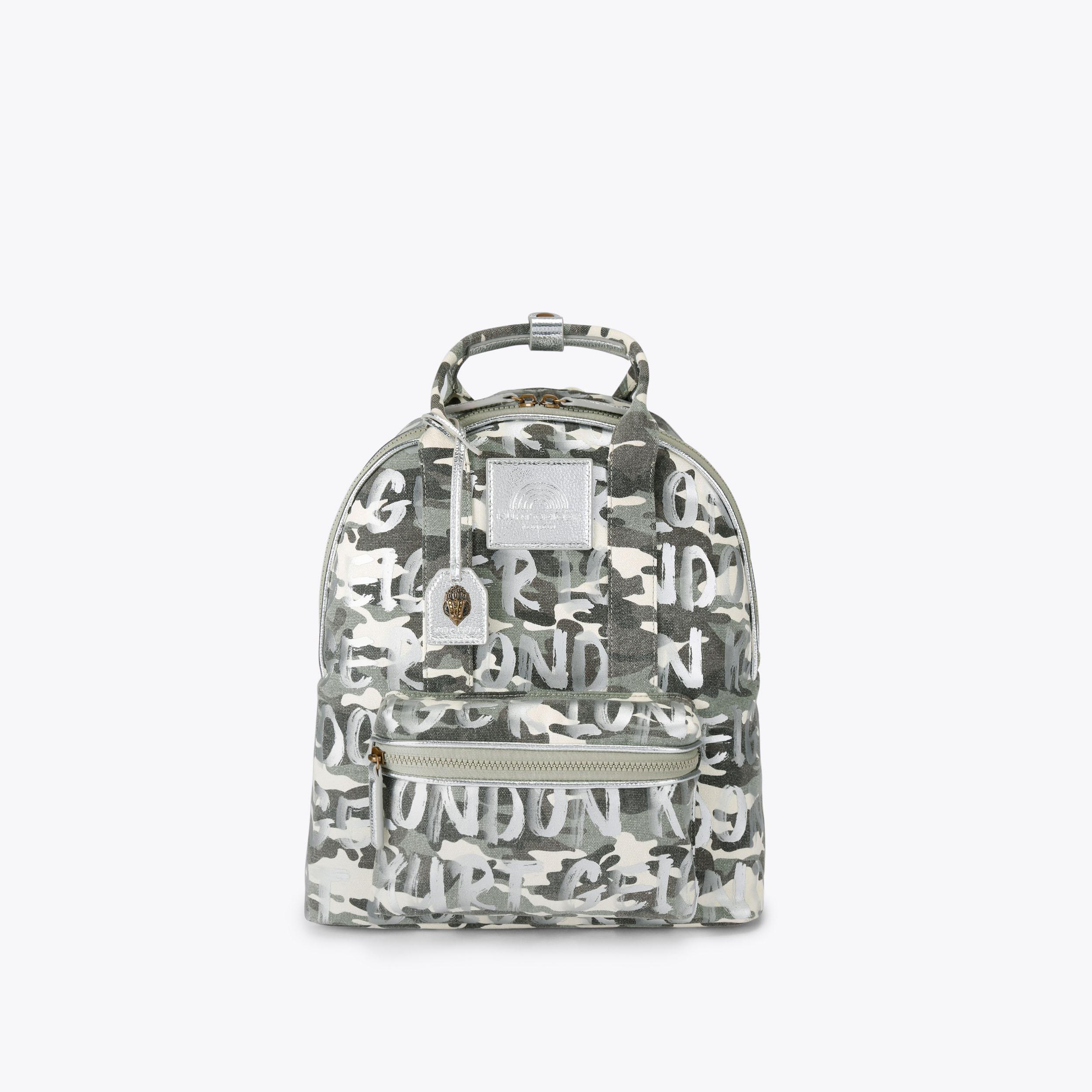 SOUTHBANK LG BACKPACK Camouflage Backpack by Kurt Geiger London