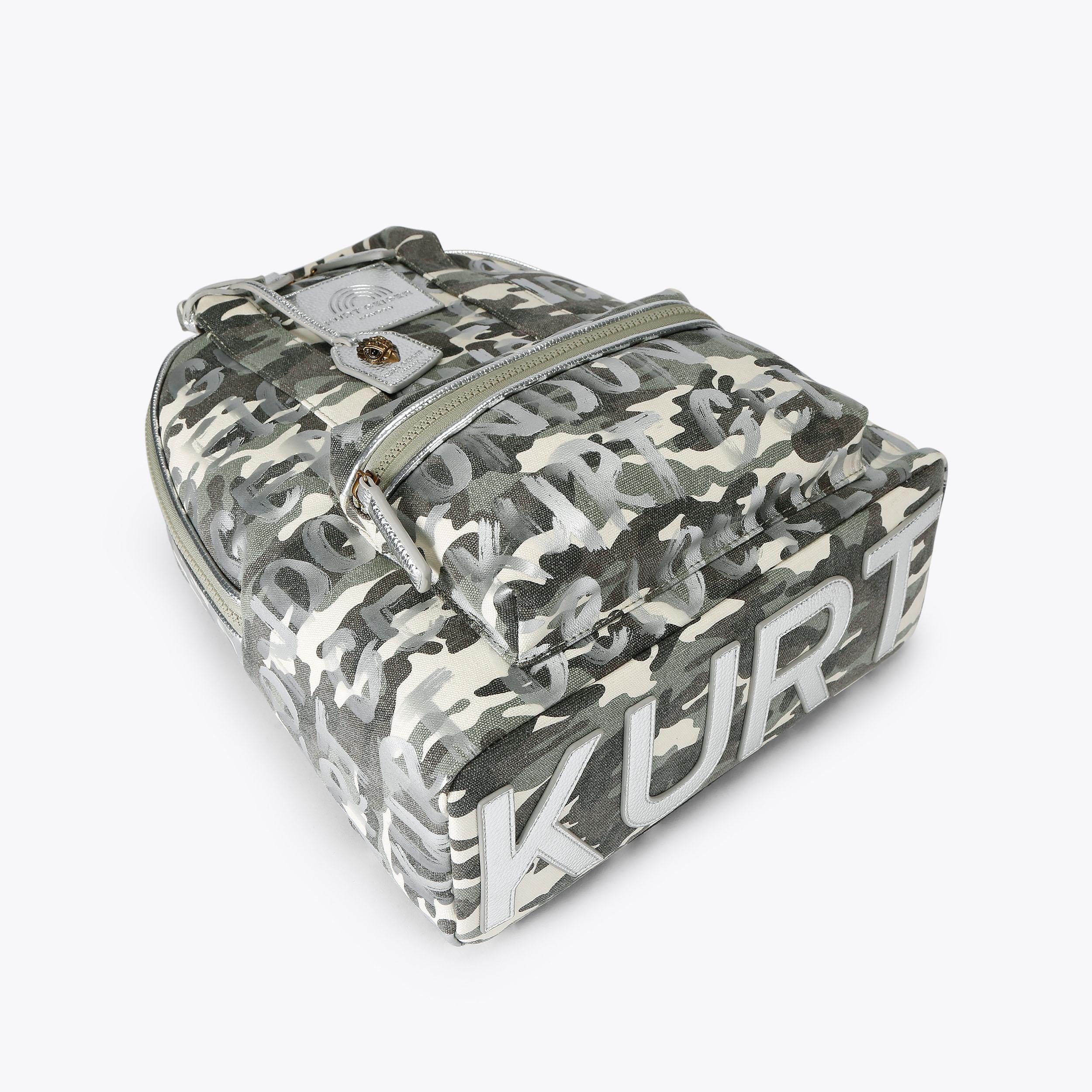 SOUTHBANK LG BACKPACK Camouflage Backpack by Kurt Geiger London