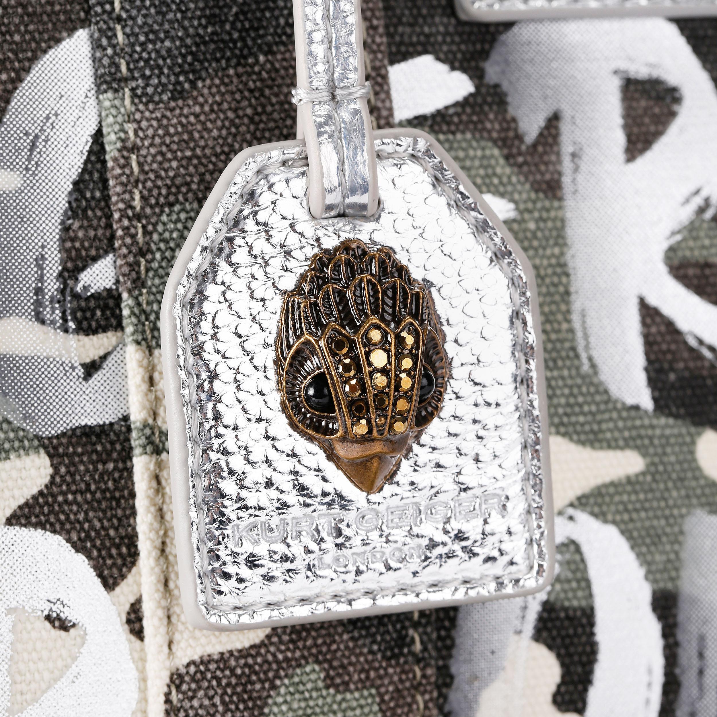 SOUTHBANK LG BACKPACK Camouflage Backpack by Kurt Geiger London