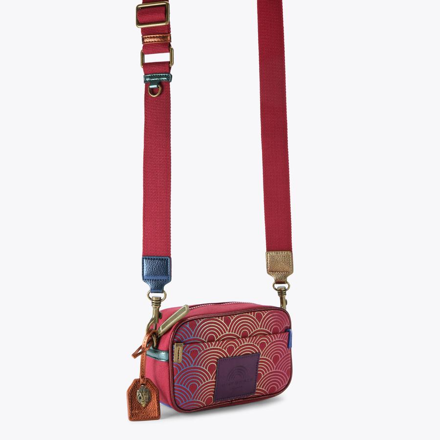 Coach red camera bag online