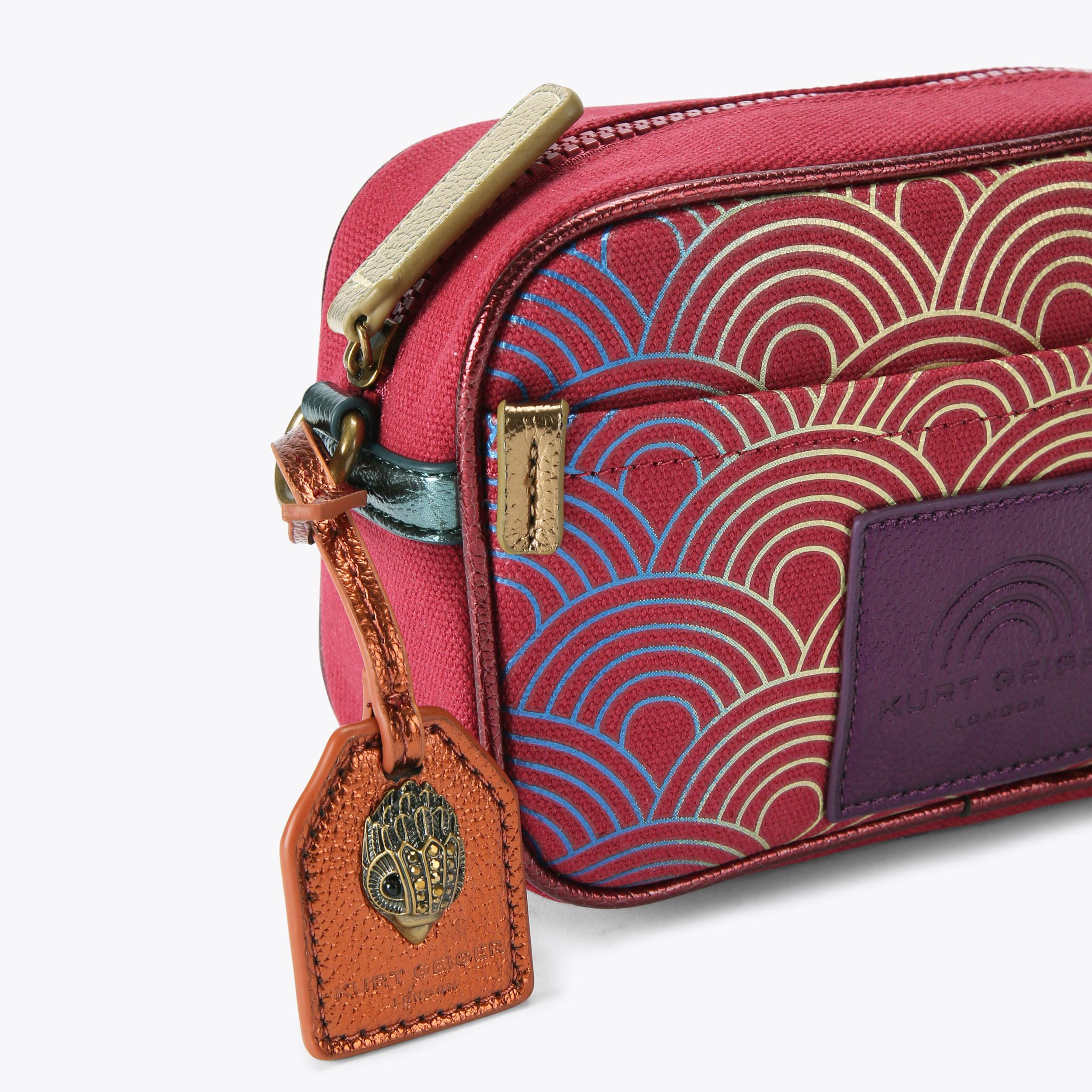 Red Rainbow Camera Purse Southbank Bag | Kurt Geiger