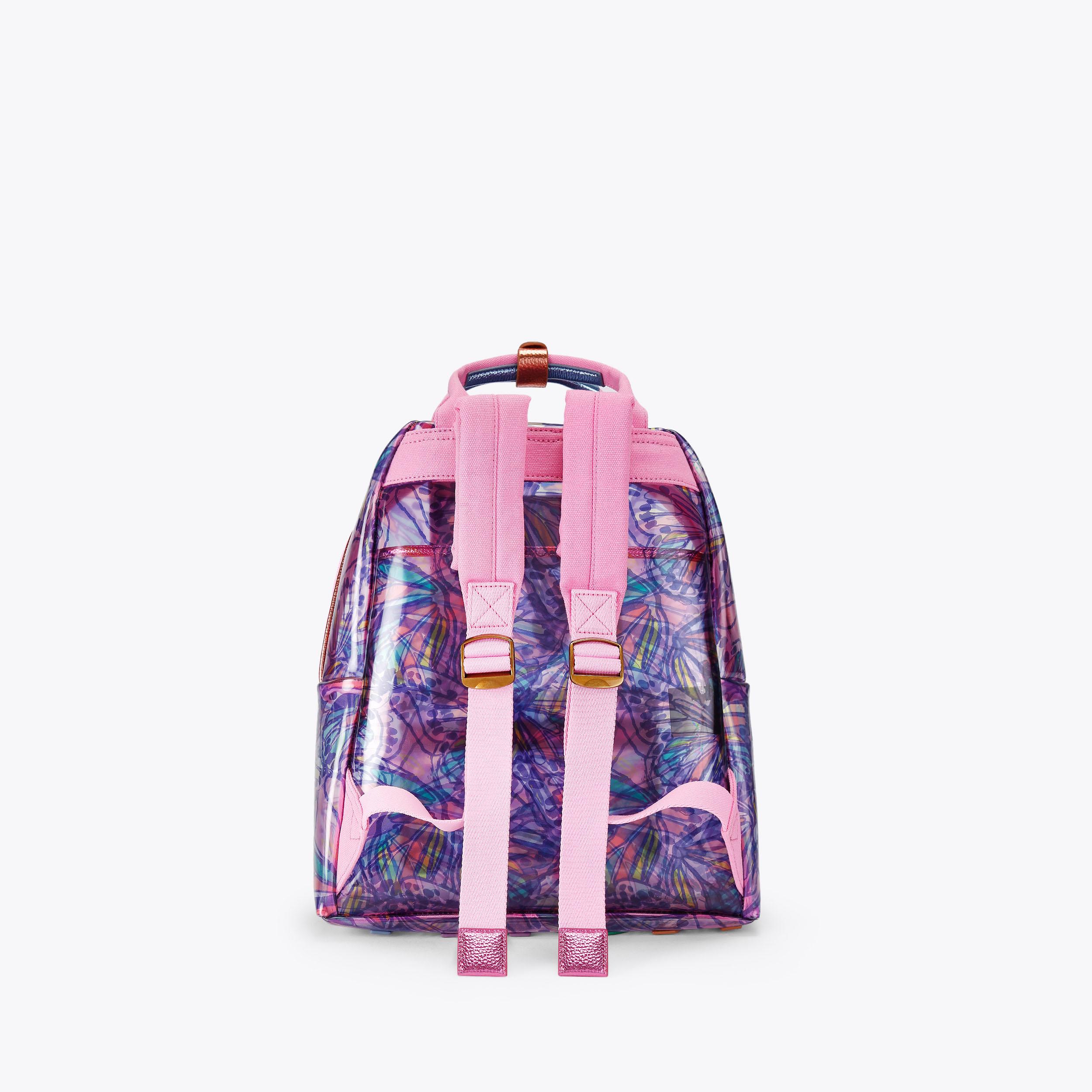 VINYL SOUTHBANK LG BCKPCK Pastel Rainbow Vinyl Backpack by KURT