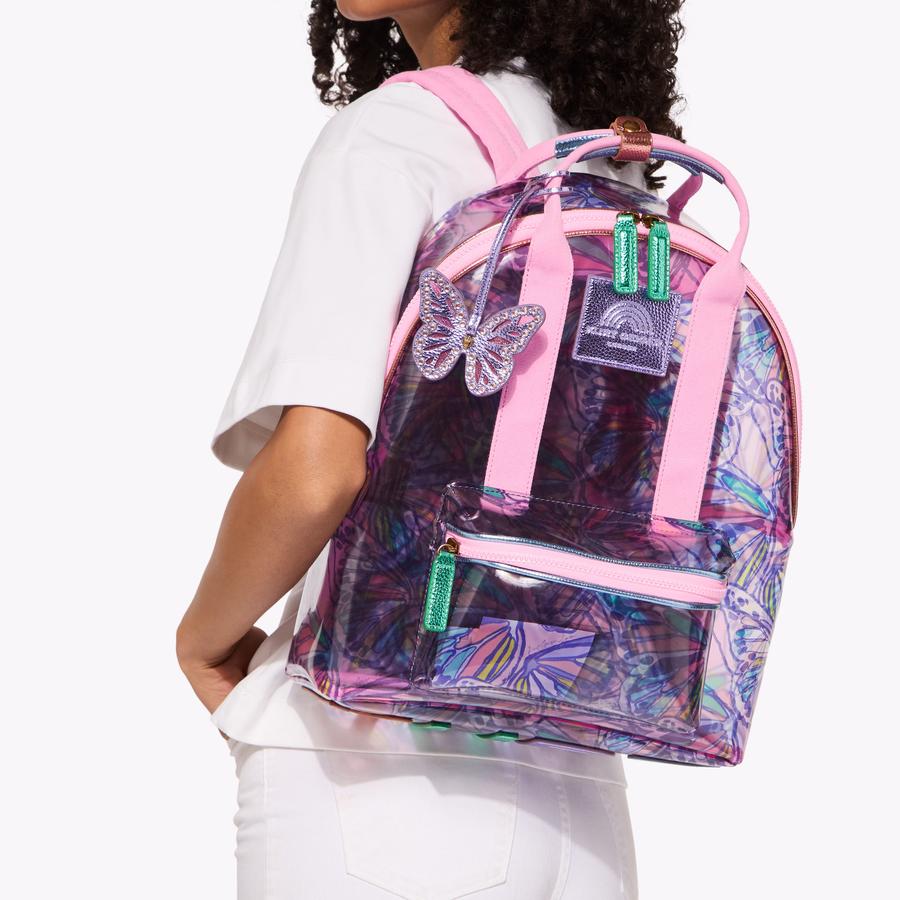 VINYL SOUTHBANK LG BCKPCK VINYL BUTTERFLY BACKPACK by Kurt Geiger