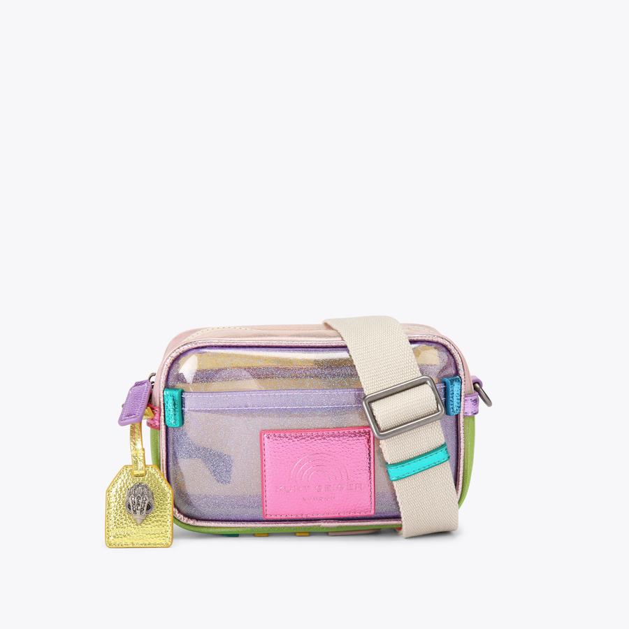 Vinyl crossbody bag sale