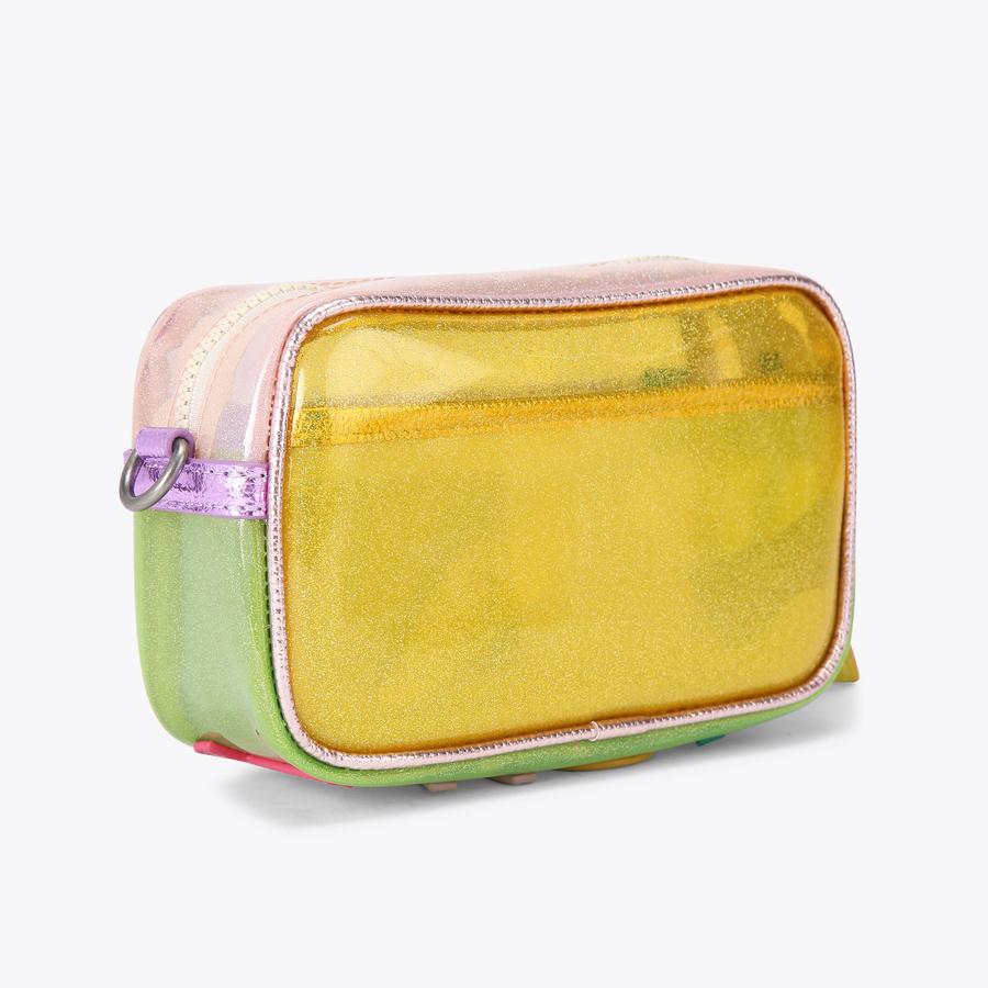 Vinyl Glitter Southbank Small Camera Bag | Kurt Geiger