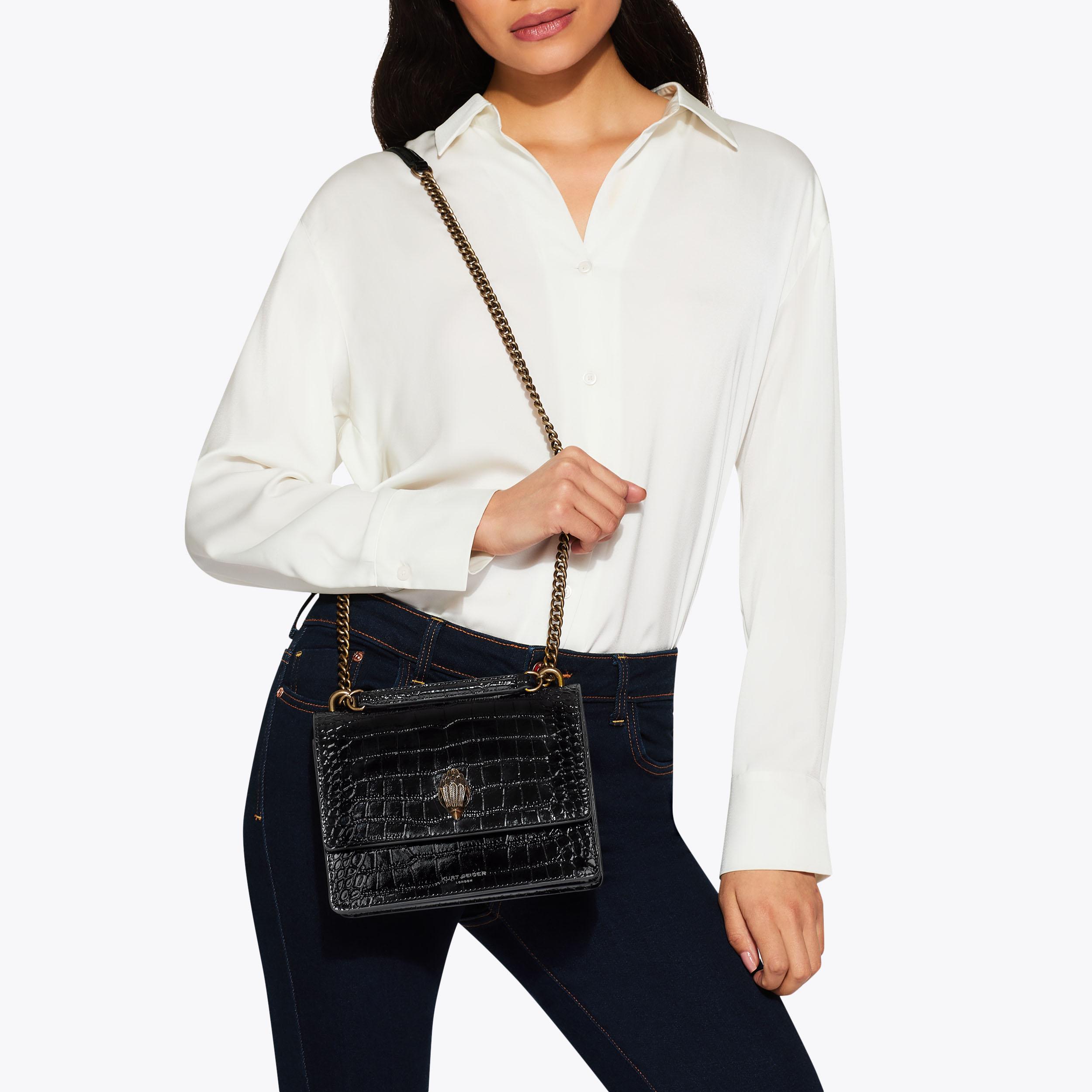 Kurt Geiger London Women's Shoreditch CrRegularsbody Bag Ivory Size Regular