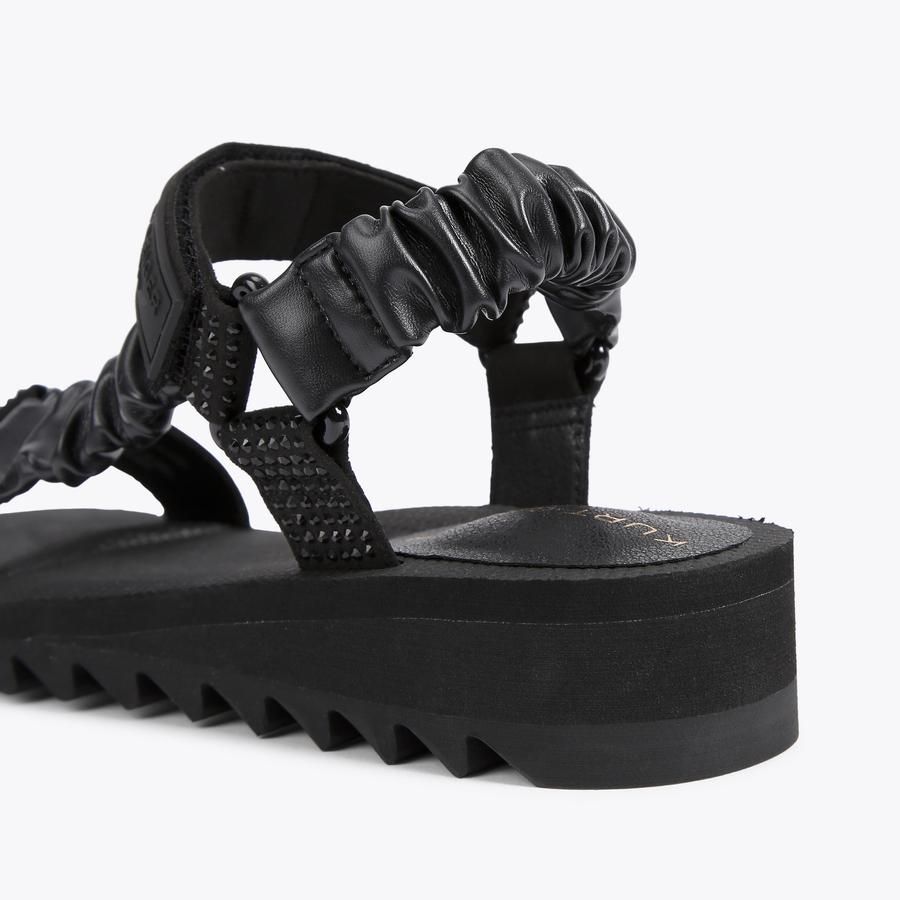 ORION Black Crystal Colour Straps by KURT GEIGER LONDON