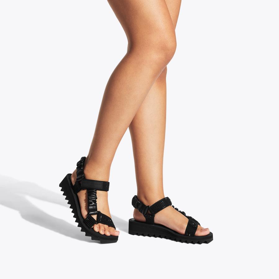 ORION Black Crystal Colour Straps by KURT GEIGER LONDON