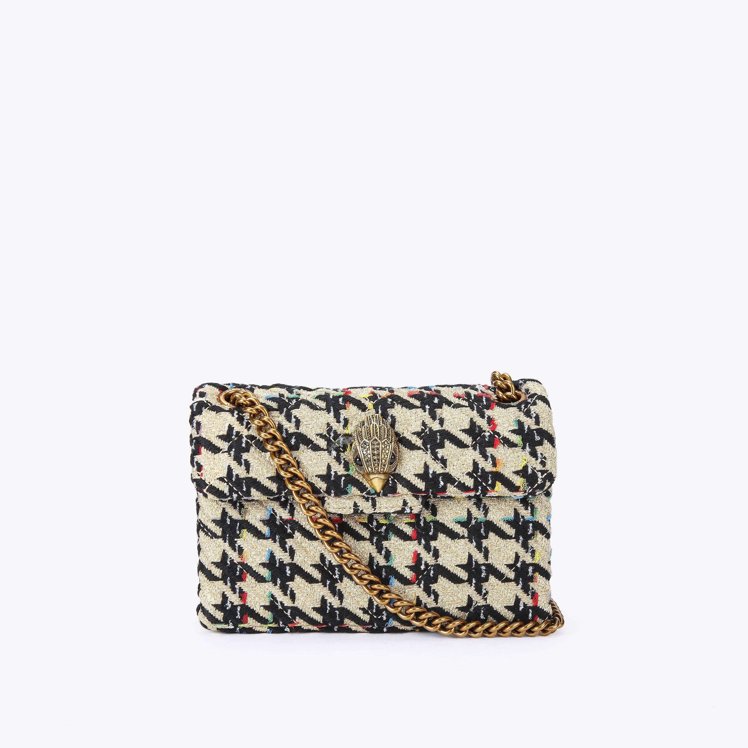 kurt geiger mini tweed bag