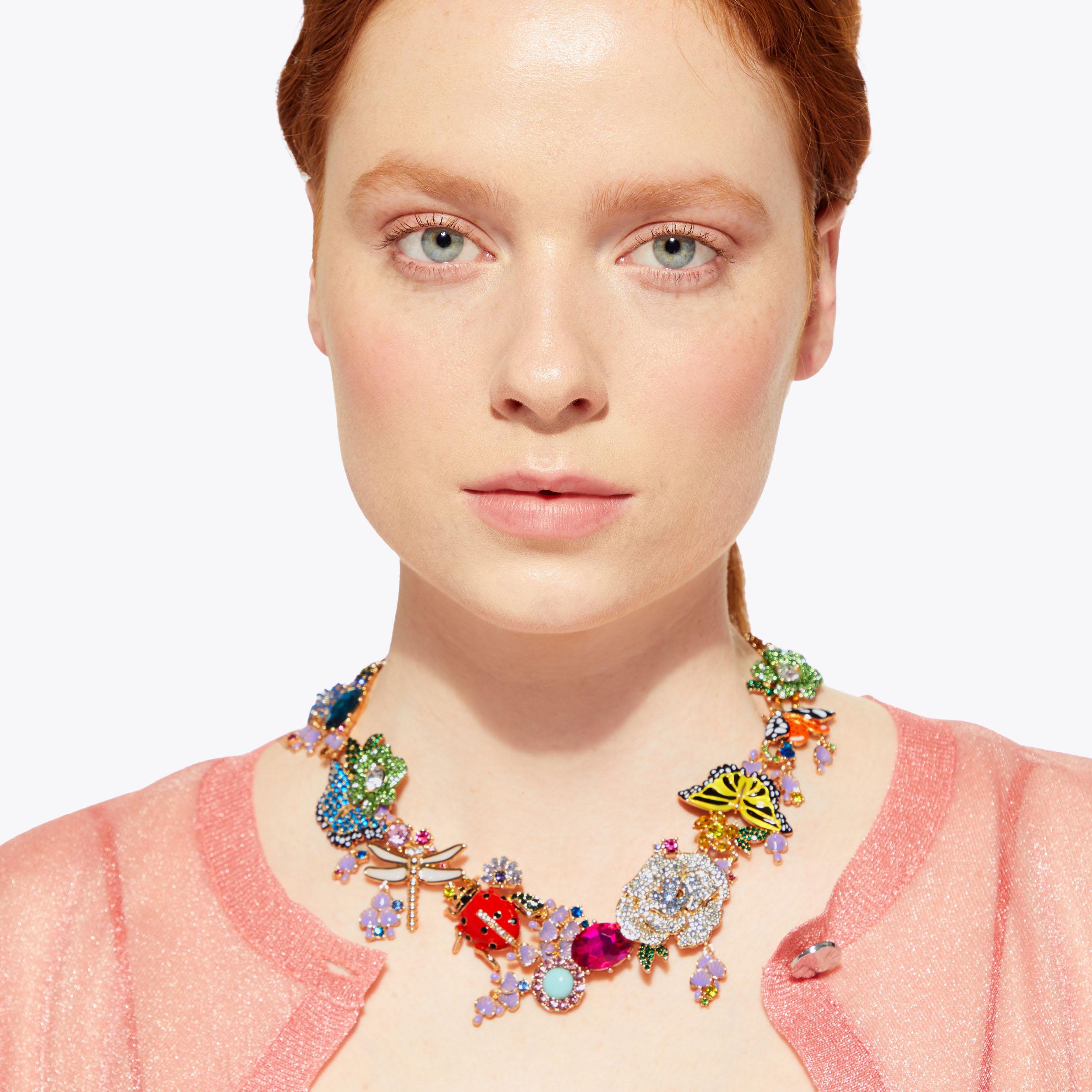FC NECKLACE Floral Couture Necklace by KURT GEIGER LONDON