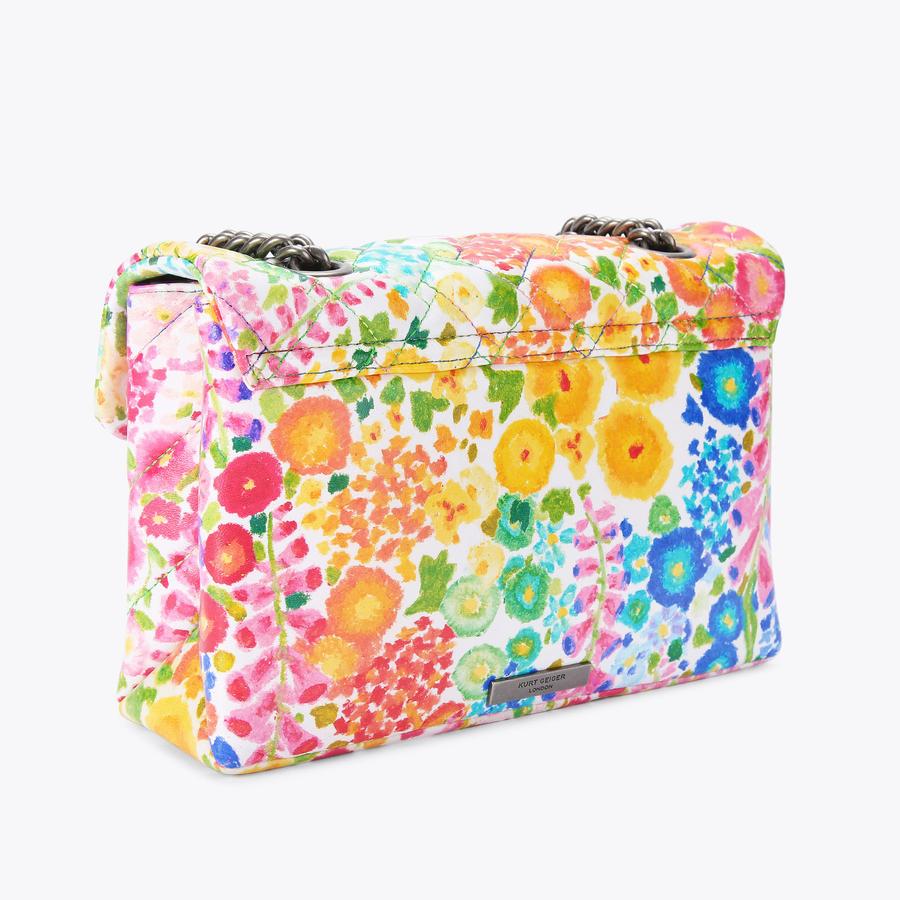 FC KENSINGTON BAG Floral Shoulder Purse by KURT GEIGER LONDON