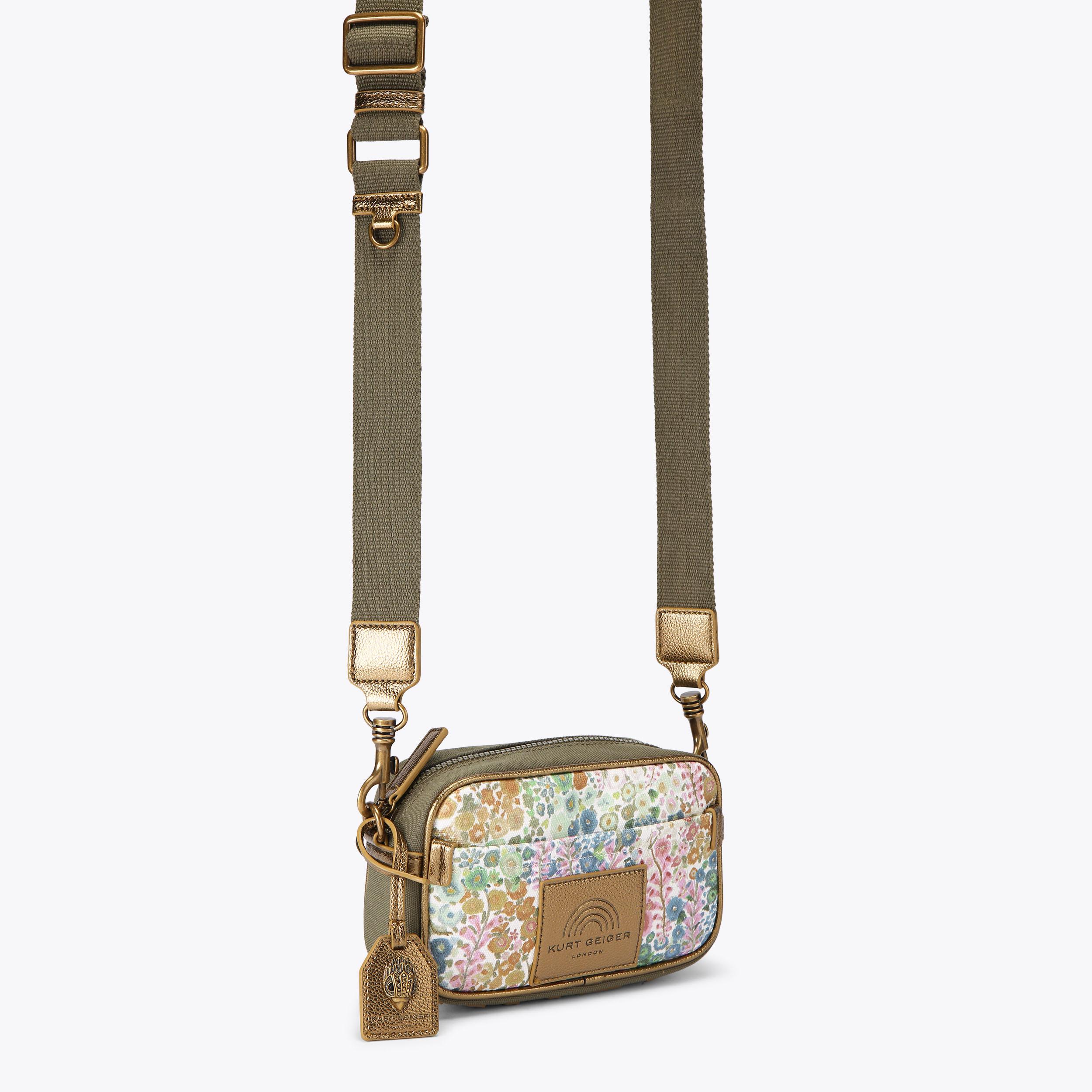 FC SOUTHBANK SM CAMERA Floral Printed Camera Bag by KURT
