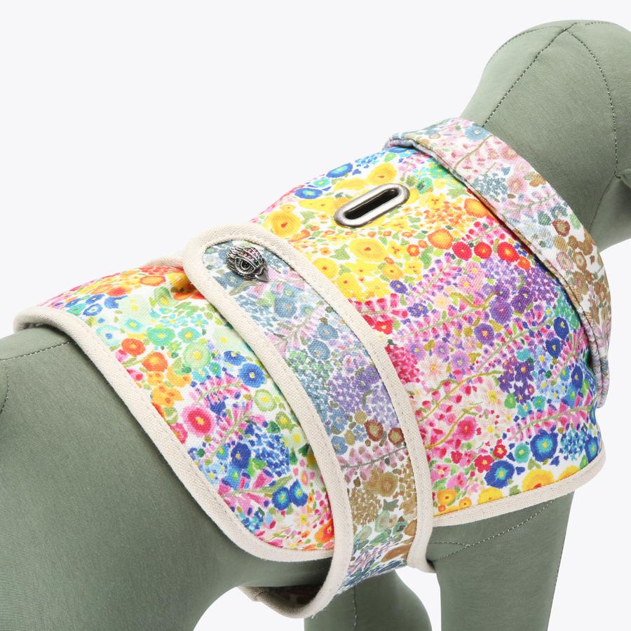 Floral dog coat hotsell