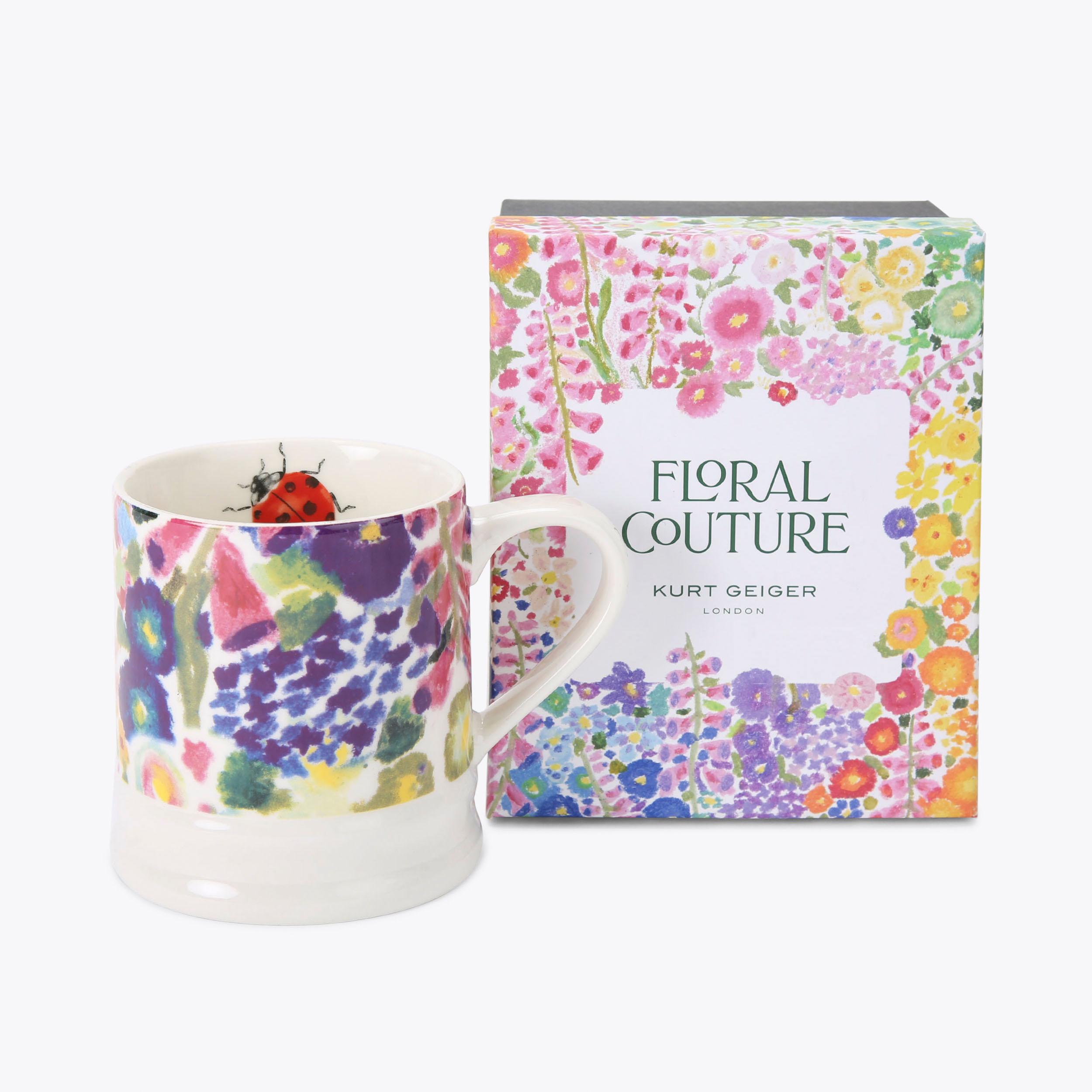 FC MUG Floral Couture Mug by KURT GEIGER LONDON