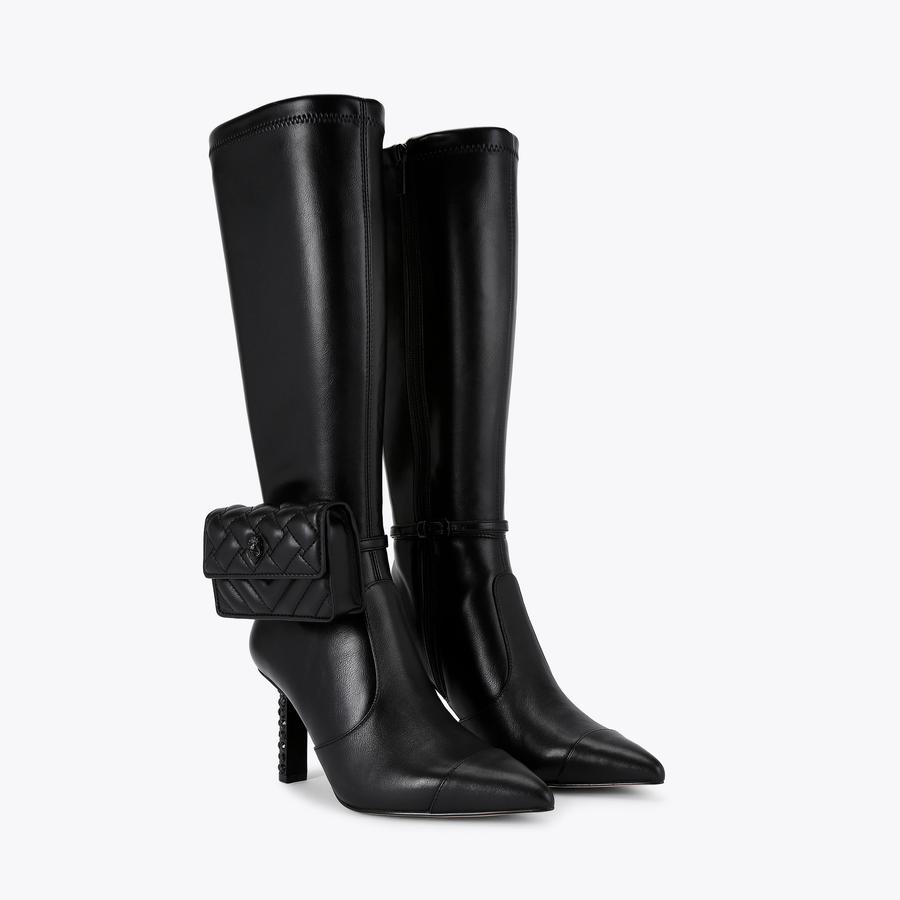 Black ankle boots kurt geiger deals