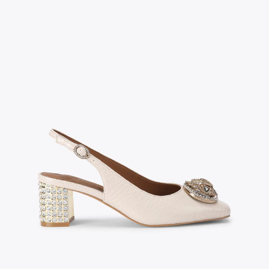 Blush slingback shoes online