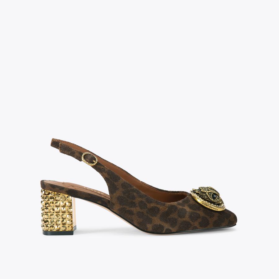 Chelsea Block Slingback Heel