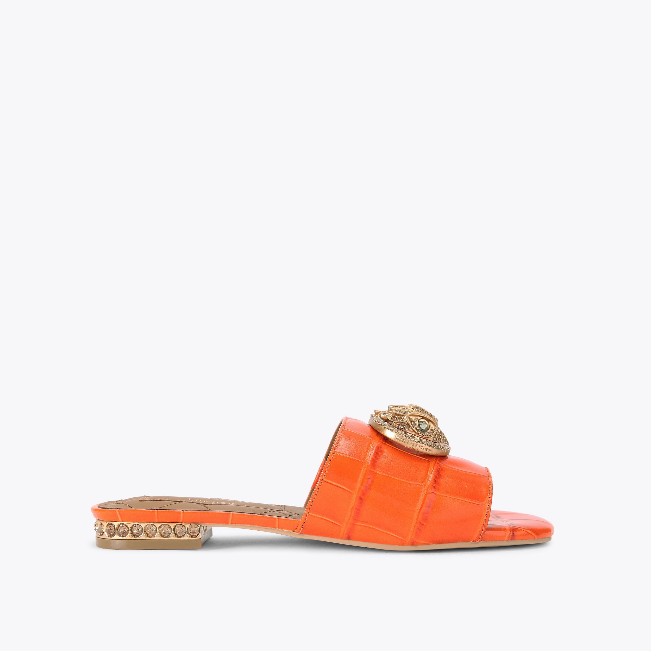 【関税込み】Dylan9 Sandals - Clergerie - Orange - Leather Dylan9 Sandals - Clergerie - Orange - Leather