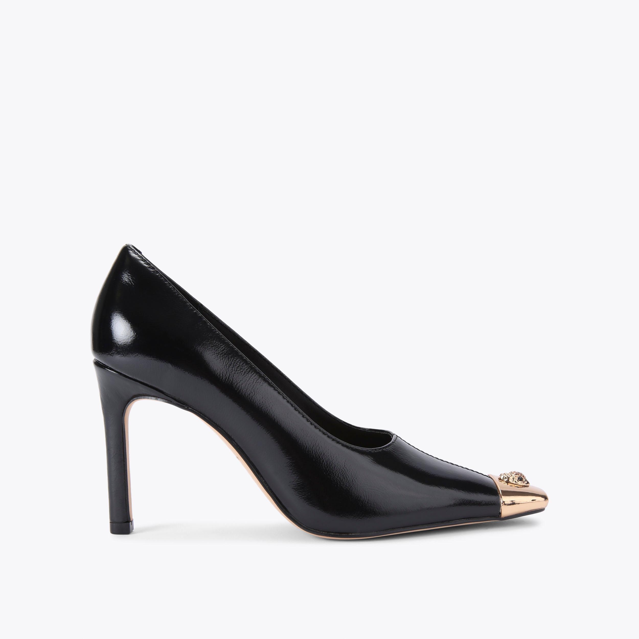 Kurt geiger shops black court shoes