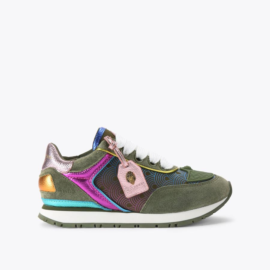 【送料&関税込】Golden  Multicolor Fabric And Suede Run Ydun Suede Mesh II - Golden Harvest – woden.com