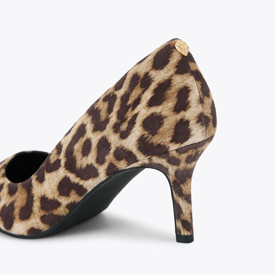 KENSINGTON FLEXI 65 Leopard Print Court Heels by KURT GEIGER